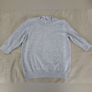 Babaton Hall short sleeve sweater.